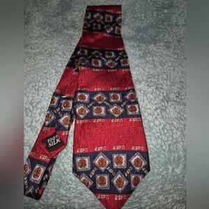 🎅🧦ESPN basketball silk neck tie